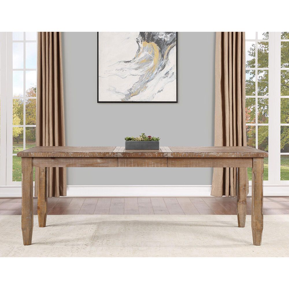 Crystal City Riverdale 7-Piece Rectangular Dining Set in Natural, , large