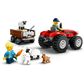 LEGO City Red Farm Tractor with Trailer & Sheep, , large