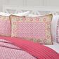 J. Queen New York Shiloh 3-Piece Full/Queen Quilt Set in Pink, Green and Orange, , large