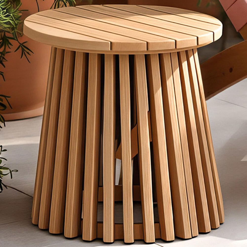 Zuo Modern Zahara Side Table in Natural, , large