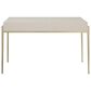 Uttermost Jewel Desk in White and Gold, , large