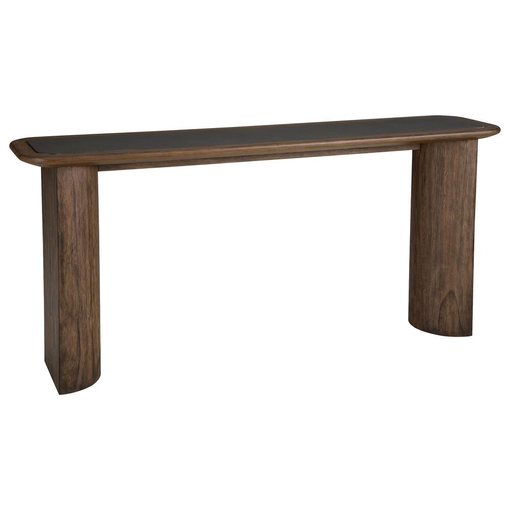 Ashley Dontayne Sofa Table in Warm Brown, , large