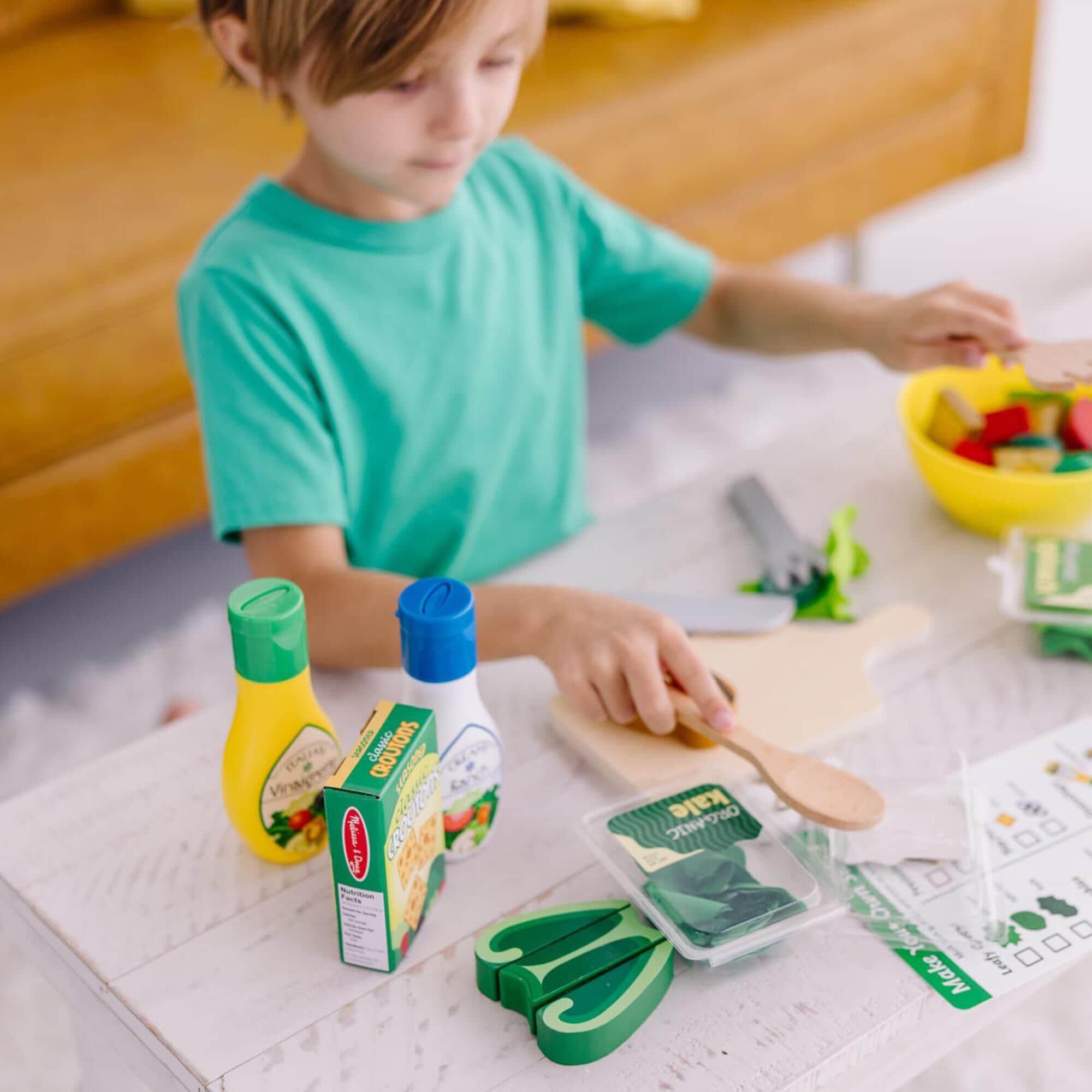 Melissa & doug salad set store