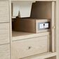 James Martin Vanities Marigot Single 72" Double Vanity in Sun-washed Oak with 3 cm Carrara White Marble Top, , large
