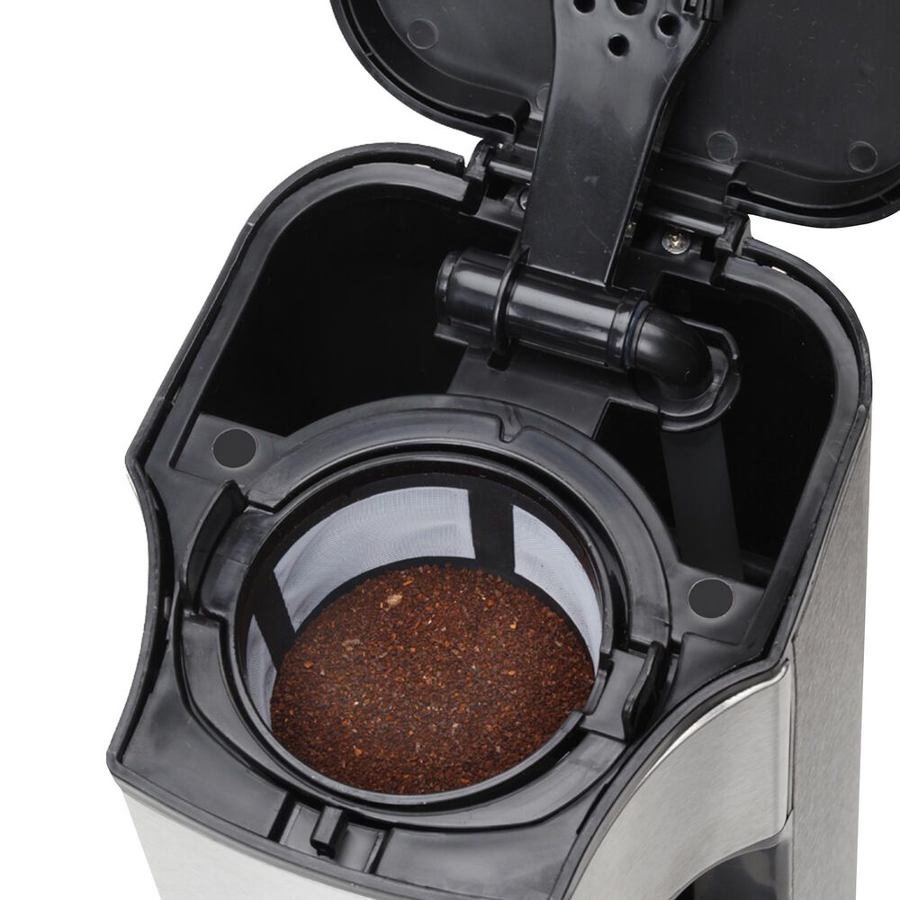 Jura 16 Oz On-the-Go Personal Coffee Maker in Stainless Steel and Black, , large