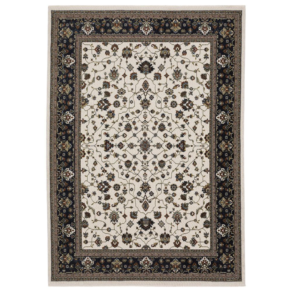 Oriental Weavers Vivian VI02B 2"3" x 7"6" Ivory Runner, , large
