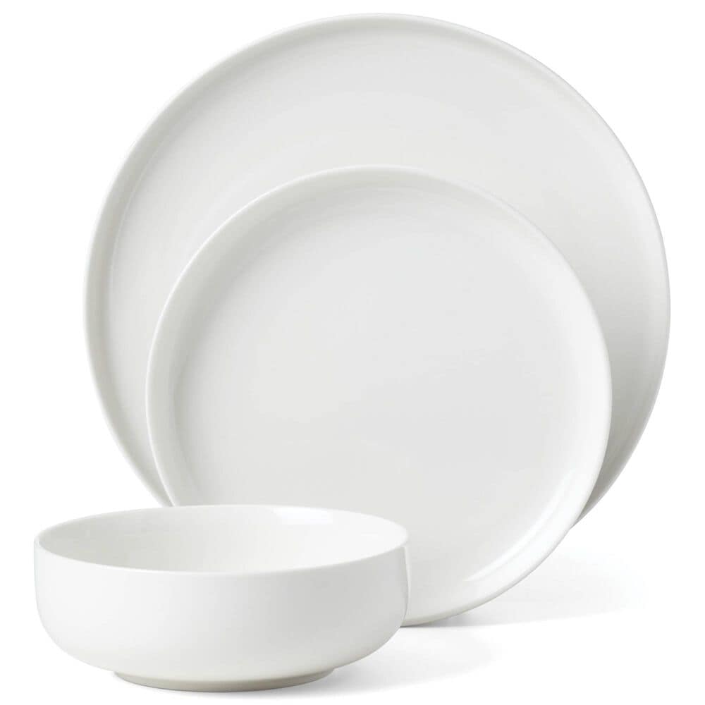 Lenox Oneida 24 Seven 12-Piece Dinnerware Set in White, , large