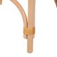 Baxton Studio Elma Arm Chair in Natural Brown and Dark Brown, , large