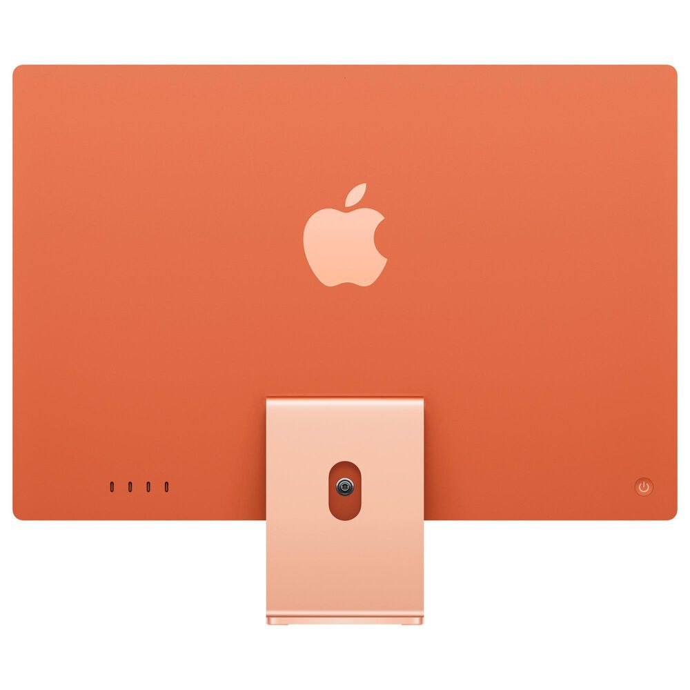 Apple 24-Inch iMac All-in-One Desktop - Apple M4 chip - 10-core CPU - 24GB RAM - 10-core GPU - 512GB SSD in Orange with 3-Year AppleCare+, , large