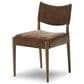 Four Hands Jayla Armless Dining Chair with Altair Mushroom Fabric in Toasted Oak, , large