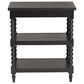 Baxton Studio Imogene Retro-Modern End Table in Black, , large