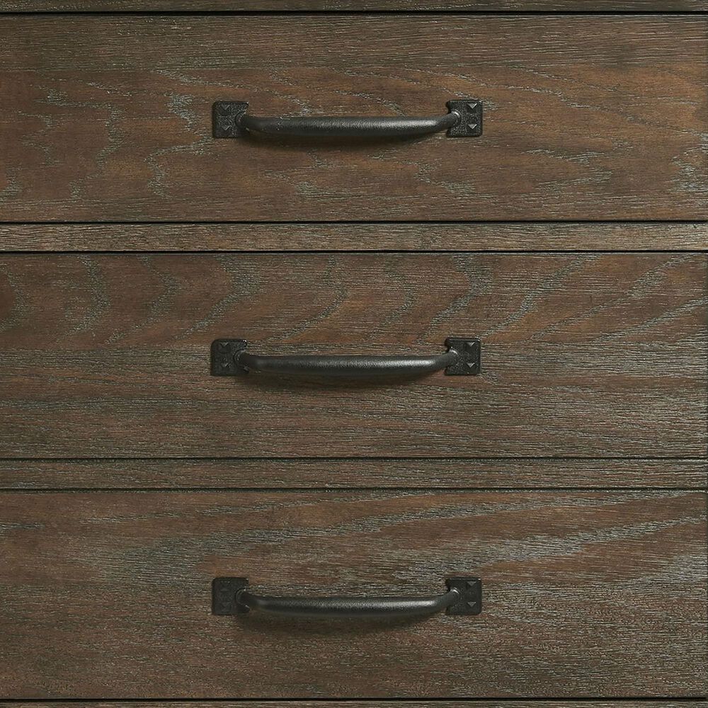 Mayberry Hill Scott 3 Drawer Nightstand with USB in Dark Walnut, , large