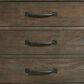 Mayberry Hill Scott 3 Drawer Nightstand with USB in Dark Walnut, , large