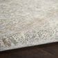 Nourison Starry Nights 8" x 10" Silver and Cream Area Rug, , large