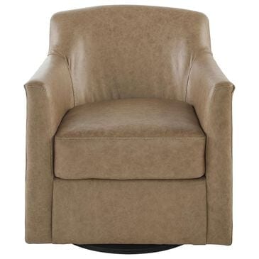 Ashley Bradney Swivel Accent Chair in Tumbleweed, , large