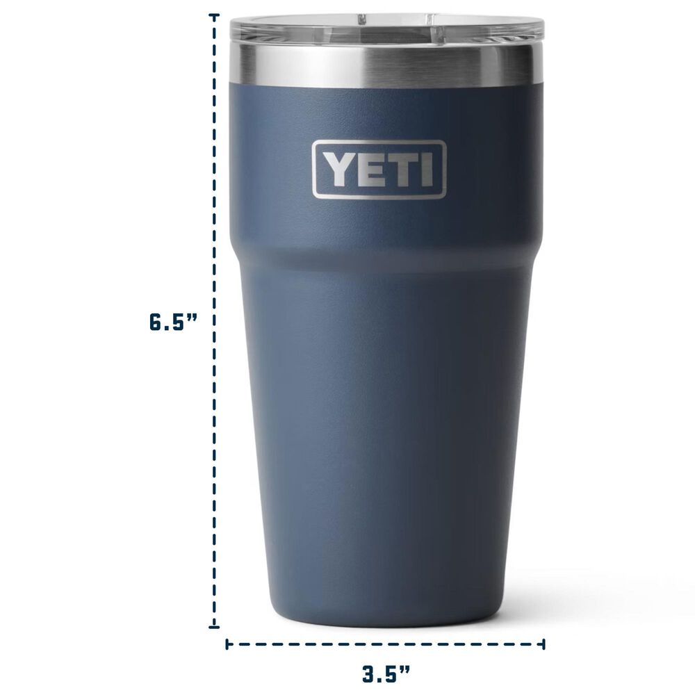 YETI Rambler 20 Oz Stackable Cup with MagSlider Lid in Rescue Red, , large