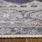Feizy Percy 5"3" x 7"6" Charcoal and Ivory Area Rug, , large