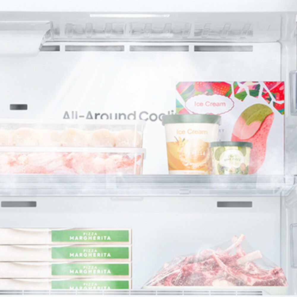 Samsung 18 Cu. Ft. Top Freezer Refrigerator in Fingerprint Resistant Stainless Steel, , large