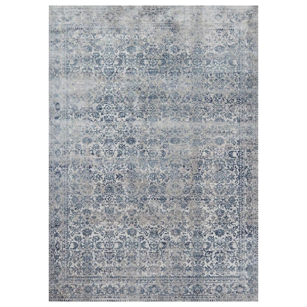 Loloi Patina PJ-06 12" x 15" Sky and Stone Area Rug, , large