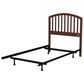 Richlands Furniture Carolina Twin Slat Headboard and Bedframe in Walnut, , large