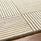 Surya Brook BKO2312 8" x 10" Charcoal and Beige Area Rug, , large