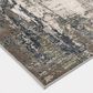 Central Oriental Montville Desmonia 5" x 7"3" Storm and Vintage Blue Area Rug, , large