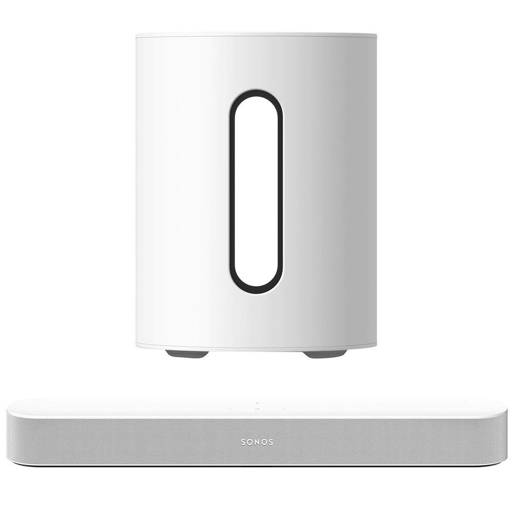 SONOS Entertainment Set with Beam Gen 2 and Sub Mini in White, , large