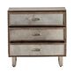 Crestview Collection Theodore 3-Drawer Chest in Grey, , large