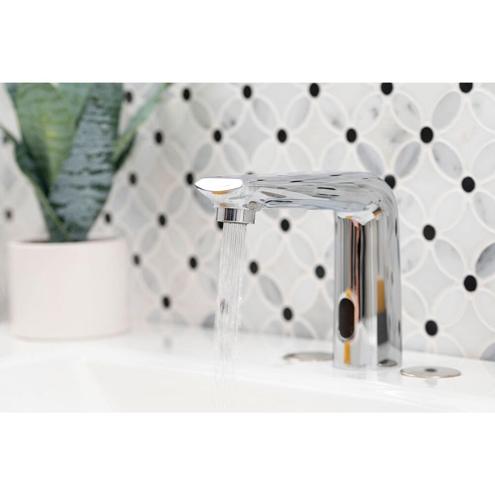 MS International Touch-Less Infrared Sensor Bathroom Faucet in Chrome, , large
