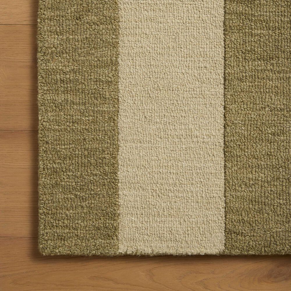 Loloi Craven Light Olive and Oatmeal 5' x 7'6" Area Rug, , large