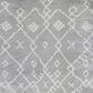 Amer Rugs Aspen 2" x 3" Gray and Ivory Area Rug, , large