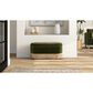 Jennifer Taylor Home Serena Storage Bench with Tufted Bullion Fringe in Olive Green, , large