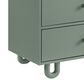 Oxford Baby Meridian 2-Piece Nursery Set with 3-in-1 Convertible Crib and Dresser in Olive Green, , large