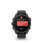 Garmin Fenix 8 Pro Sapphire AMOLED Smartwatch 47mm Carbon Gray DLC Titanium Case with Black and Pebble Gray Silicone Band, , large