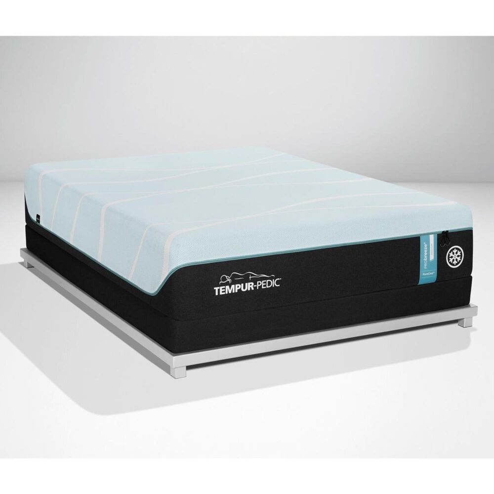Tempur-Pedic TEMPUR-PRObreeze Medium Twin XL Mattress with High Profile Box Spring, , large