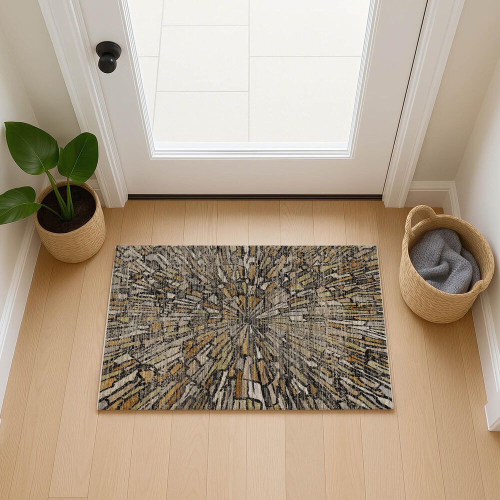 Dalyn Rug Company Nexus NX3 Black 2'6" x 3'10" Area Rug, , large
