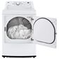LG 7.3 Cu. Ft. Ultra Large Capacity Gas Dryer with Sensor Dry Technology in White, , large