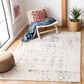 Safavieh Tulum  5"3" x 7"6" Ivory and Blue Area Rug, , large