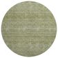 Dalyn Rug Company Soft Essentials Solid Aloe 8" Round Indoor/Outdoor Area Rug, , large