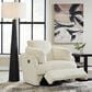 Ashley Tie-Breaker Manual Swivel Glider Recliner in Ivory, , large