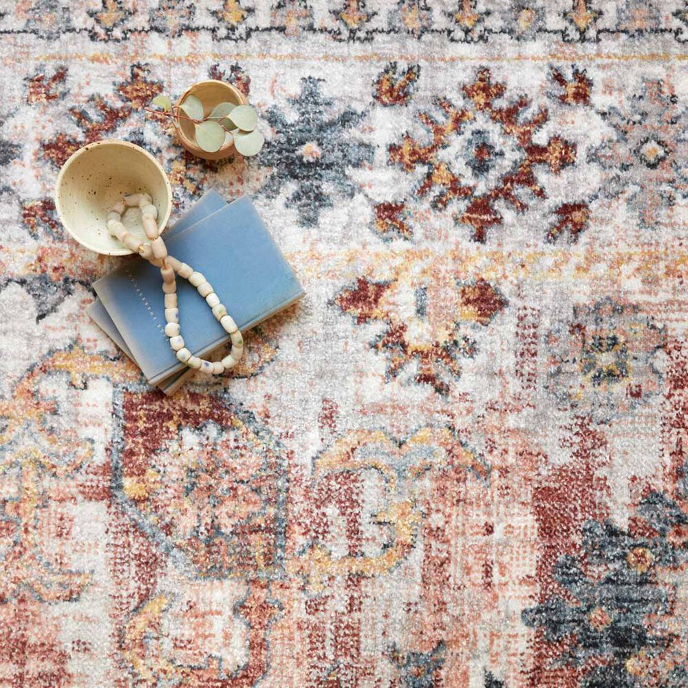 Loloi Cassandra CSN-06 7&#39;10&quot; x 10&#39; Rust and Multicolor Area Rug, , large