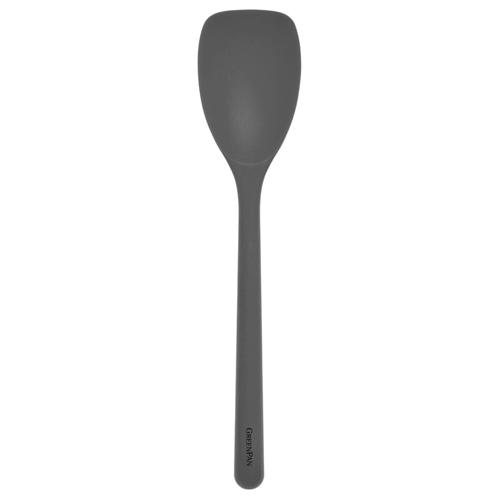 Green Pan Platinum Silicone Saute Spoon in Charcoal Grey, , large