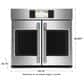 Cafe 30" French-Door Single Wall Oven in Stainless Steel, , large