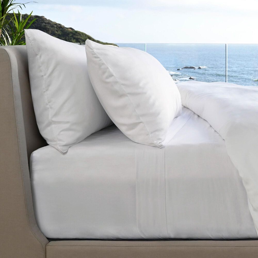 Cariloha Resort 4-Piece California King Sheet Set in White, , large