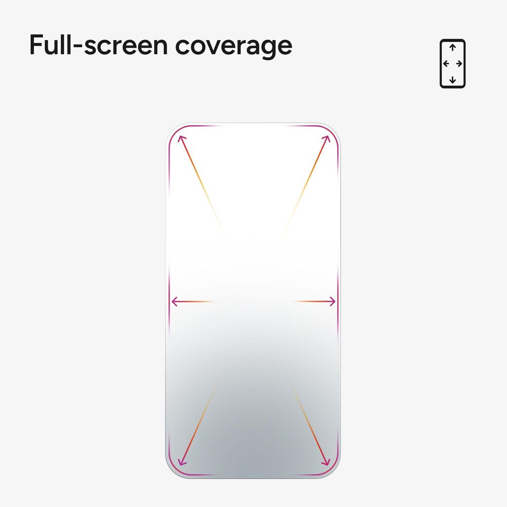 Zagg InvisibleShield XTR4 Glass Screen Protector for Samsung Galaxy S25 Plus in Clear, , large