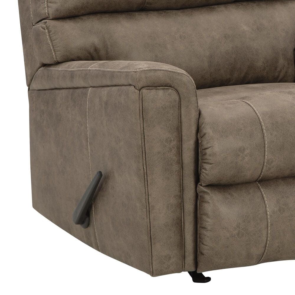 Ashley Navi Manual Recliner in Fossil, , large