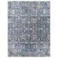 Surya Cardiff CDF-2309 Blue, Deep Teal, Medium Gray, Light Gray, Camel and Charcoal 2"7" x 3"11" Area Rug, , large