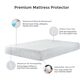 Protect A Bed Premium Mattress Protector, Cotton Terry Fitted Sheet Style, Twin XL / Split King, , large