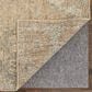 Feizy Grafton 11"6" x 15" Brown Area Rug, , large
