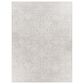 Surya Aisha AIS-2306 9"3" x 12"3" Light Gray and Off-White Area Rug, , large